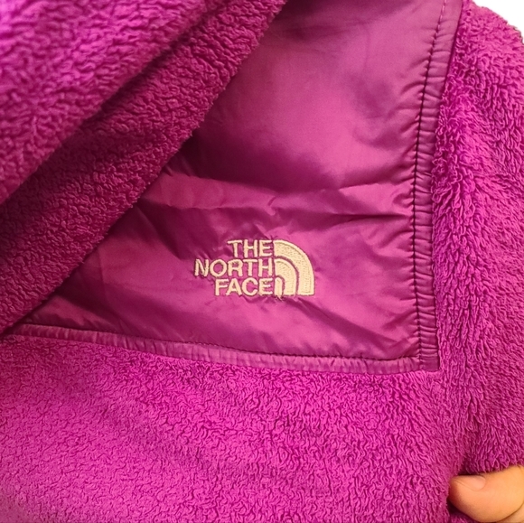 The North Face Girls' Oso Hoodie Purple Size Large Winter Jacket - Picture 4 of 7